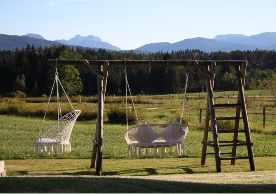 Ferienwohnung Am Wirtshof Siegsdorf Esterno foto