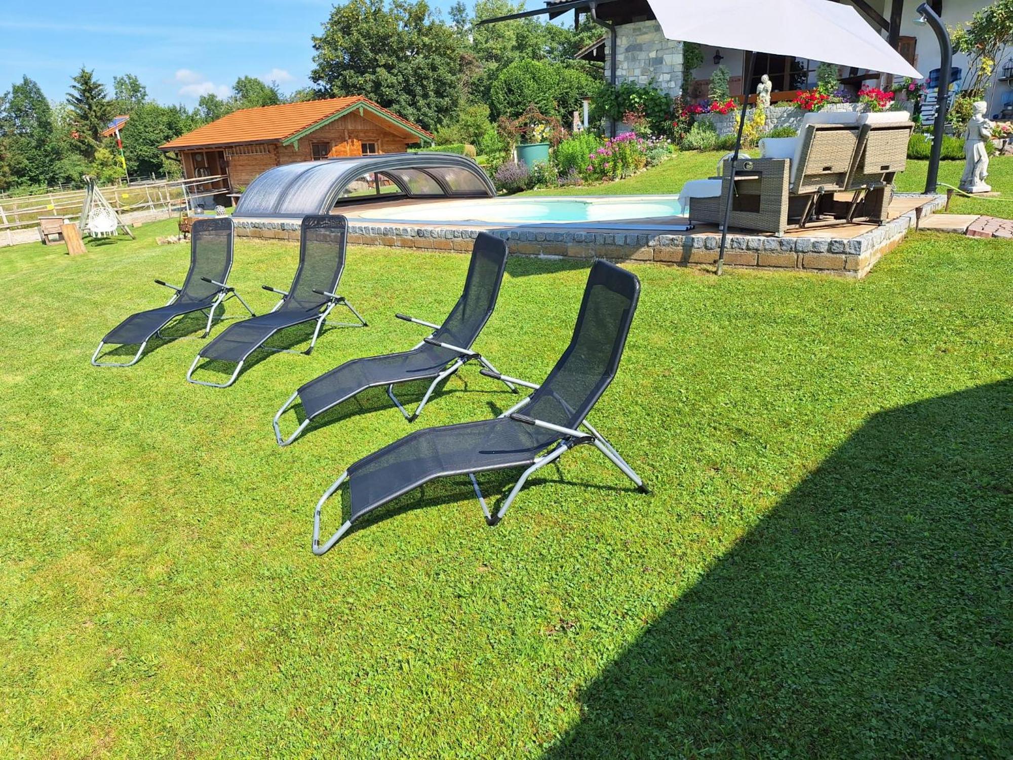 Ferienwohnung Am Wirtshof Siegsdorf Esterno foto