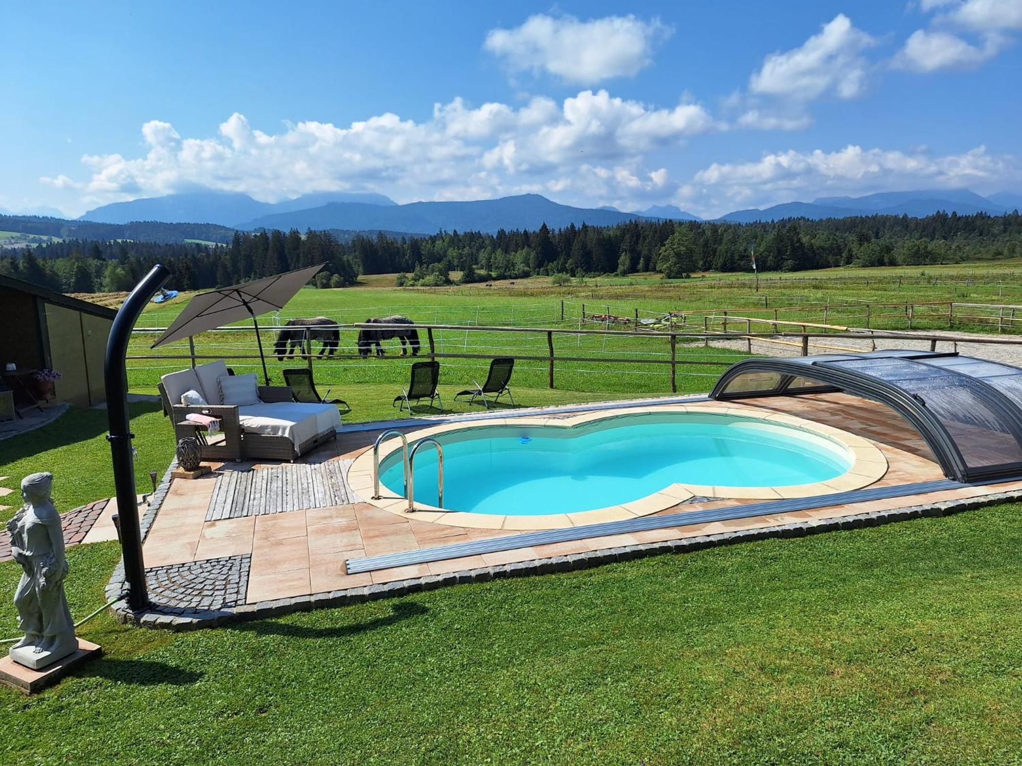 Ferienwohnung Am Wirtshof Siegsdorf Esterno foto